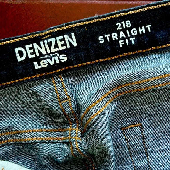 Levi's Denizen Blue 218 Straight Fit Blue Jeans Size 36 W x 30 L - Picture 5 of 15